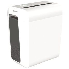 Fellowes Destructora LX65, partículas P-4, 10 hojas, destruye grapas, clips y tarjetas, papelera 22L, uso personal oficina