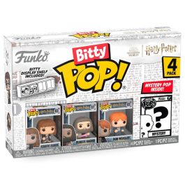 FUNKO Bitty POP! Harry Potter Hermione Figuras coleccionables 2,2cm - Pack de 4 con Bitty Pop! misterioso raro o hiperraro Precio: 15.49999957. SKU: B124X8G8LB