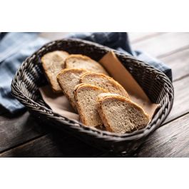 Inde Cesta para Pan Cuadrada de Polipropileno 26 x 20 x 8 cm (18 Unidades)