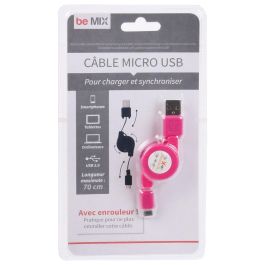 Cable Retráctil Usb Be Mix