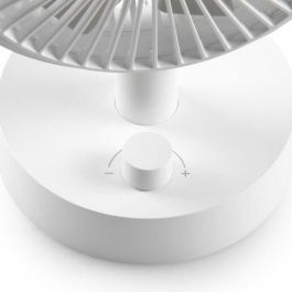 Domo DOM5411397173164 Ventilador de mesa con batería Li-ion 5V Recargable USB 15 cm de diámetro 10 velocidades