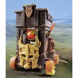 Playmobil Carro Combate Con Cañón Fuego - Set de Figuras y Accesorios para Aventuras de Caballeros Playmobil Carro Combate Con Cañón Fuego - Set de Figuras y Accesorios para Aventuras de Caballeros