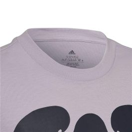 Camiseta de Manga Corta Infantil Adidas Marimekko Ciruela