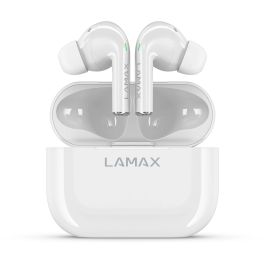 Lamax Auriculares In-Ear Clips1 Blancos Bluetooth 5.3 Batería 35 Horas Precio: 48.50000045. SKU: B1G5GHNQV2