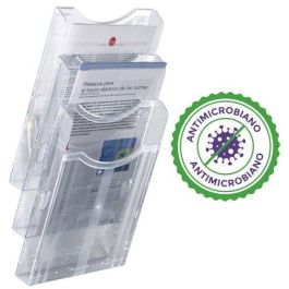 Soporte Mural De 3 Bandejas A4 Archivo 2000 Archiplay Antimicrobiano Sanitized Cristal Transp. Precio: 40.49999954. SKU: B1FSZRJQVD