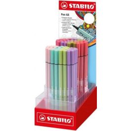 Rotulador Fibra Stabilo Pen 68 Expositor De 80 Precio: 86.49999963. SKU: B17B5Q78PY