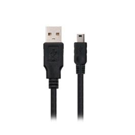 Nanocable Cable USB 2.0 A a Mini USB B Macho/Macho 1.8m Negro - 10.01.0402