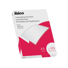 Ibico 627315 Caja 100 Bolsas Plastificar A5 Brillo 154x216mm 125 Micras Precio: 12.50000059. SKU: B14LKWTE9S