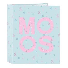 Carpeta de anillas Moos Garden 27 x 32 x 3.5 cm Turquesa