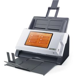 Plustek A350 Enterprise Scanner Documentos A3, 600x600 DPI, Escaneo Dúplex, Pantalla Táctil 7"