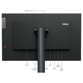 Lenovo P24q-30 Monitor 23.8" QHD IPS 2560x1440 60Hz 4ms HDMI DP USB Negro