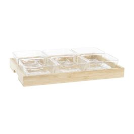 Tabla Aperitivo Basicos DKD Home Decor Natural 21 x 6 x 32 cm Set de 7 Precio: 21.78999944. SKU: S3041408