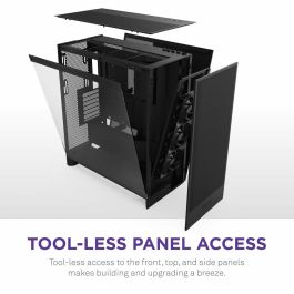 Caja Semitorre ATX NZXT H7 Flow Midi Negro