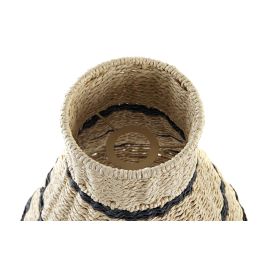 Pantalla Colonial DKD Home Decor Natural Negro 35 x 41 x 35 cm (4 Unidades) Pantalla Colonial DKD Home Decor Natural Negro 35 x 41 x 35 cm (4 Unidades)