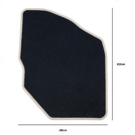 Alfombra A Medida Occ Design Honda Jazz 2001-2008 5 Pz Gris Oscuro OCCHN0022GD