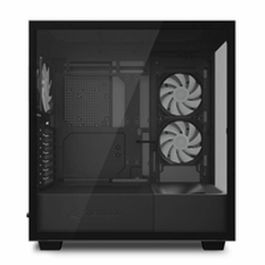 Sharkoon Rebel C60 Caja de Ordenador Midi Tower Negra, Compatible con Fuentes ATX y Espacio para Discos HDD 3.5"/SSD 2.5"