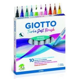 Giotto Rotuladores Turbo Soft Brush Punta Pincel Acuarelable Caja 10 Unidades Colores Surtidos Precio: 5.89999993. SKU: B1KF3JN63Y