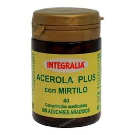 INTEGRALIA Acerola Plus con Mirtilo y Camu-Camu, Vitamina C, sin Azúcares Añadidos, 40 Comprimidos Masticables Precio: 7.7899998. SKU: B1DJR9SHJC