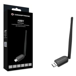 Conceptronic ABBY07B Adaptador Bluetooth 5.1 NanoUSB Inalámbrico USB 100m Negro
