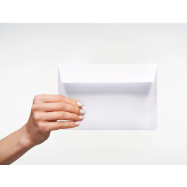 Liderpapel Sobre 9 Comercial Normalizado Blanco Tira Silicona 120x176 mm Paquete 25 Unidades