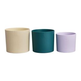 Maceta - Elho - Lex Pott - Set 14 - Blanco Verde Morado - L 14 x An 13,8 x Al 12 cm - Interior - 100% reciclado Precio: 28.88999993. SKU: B1JVTMWDHJ