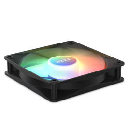 NZXT F140 RGB Core Ventilador 14 cm Negro RF-C14DF-B1 con RGB, 2 piezas