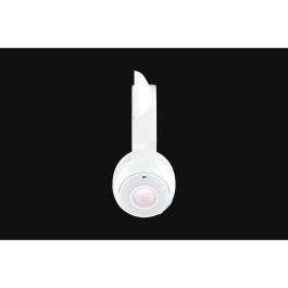 Razer RZ04-04860600-R3M1 Kraken Kitty V2 BT Auriculares Gaming Inalámbricos Bluetooth 5.2 con RGB Chroma, Orejas de Gato, Blancos