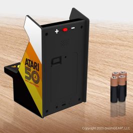 My Arcade Micro Player Atari Consola Retro Portátil 100 Juegos 6,75 Pulgadas Pantalla Color Alta Resolución