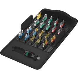Wera 05057441001 Bit-Safe 61 BiTorsion: Juego 61 Puntas Destornillador Phillips, Pozidriv, Torx, Hexagonal y Ranura con Porta-Puntas Magnético Precio: 106.50000009. SKU: B1BZK8V99G