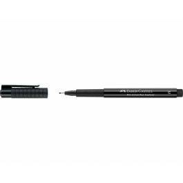 FABER-CASTELL 167399 Tuschestift Pitt Artist Pen, color Negro, punta Media de 0.7 mm, tinta pigmentada