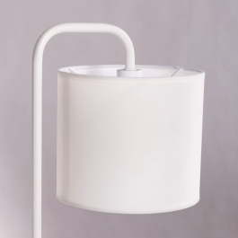 El Tigre Lámpara de Mesa SKD-T1012 de Tela y Madera, Diseño Único y Elegante para Dormitorio, Comedor y Sala de Estar