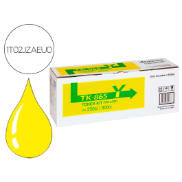 Kyocera TK865Y Toner Original Amarillo para Copiadora Taskalfa 200ci / 300ci - Rendimiento 12.000 Páginas Precio: 141.89000023. SKU: S8411115