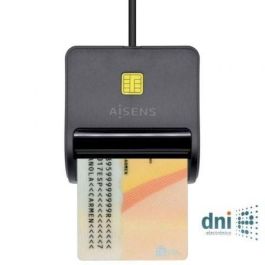 Aisens Lector de Tarjetas Inteligente DNI Combo Negro - Compatible con DNIe, USB 2.0, Cumple FIPS 201, TAA, ISO 7816 Precio: 7.49999987. SKU: S8400201