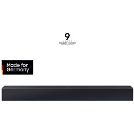 Samsung HW-C410G Soundbar 2.0 Canales 40W con DTS 2.0 y Dolby Audio, Bluetooth, USB, Montaje en Pared, Negro
