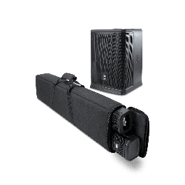 JBLPRO PRX-ONE Columna Amplificada Todo en Uno con Mezclador Digital de 7 Canales y DSP Profesional