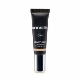 Sensilis #01-light VELVET SKIN Corrector Maquillaje 2 en 1 Rellenador Óptico Anti-Arrugas Luminosidad con Ácido Hialurónico 7 ml