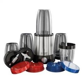 Russell Hobbs 23180-56 Extractor de Nutrientes NutriBoost 700W Acero Cepillado, 2 Cuchillas y Jarras 700/350ml