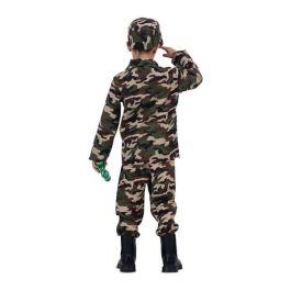 My Other Me Disfraz de Soldado Yo Quiero Ser, Verde, Talla 3-5 Años para Niños