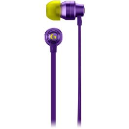 Logitech G G333 Auriculares In-Ear con Micrófono, Cableados, Jack 3.5mm, Morados para Oculus Quest 2 256 GB y 64 GB