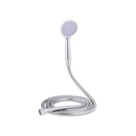 Teléfono de Ducha Berilo con Manguera 2 m, Base Gris, 14x24.5x4.5 cm (12 Unidades) Teléfono de Ducha Berilo con Manguera 2 m, Base Gris, 14x24.5x4.5 cm (12 Unidades)