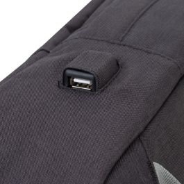 RIVACASE 7562 Mochila para Portátil Riva NB Rucksack Prater 15.6 pulgadas, color negro