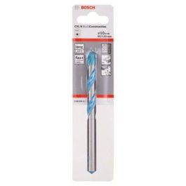 Bosch 1 CYL-9 MultiConst. Broca para Taladro de 10mm x 80mm de Trabajo x 120mm Total