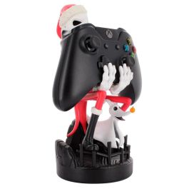 Cable Guy por EXQUISITE GAMING - Soporte Universal Santa Jack de Pesadilla Antes de Navidad Disney 20cm para Mandos/Móviles PlayStation/Xbox/iPhone