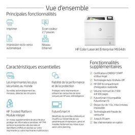 HP Impresora laser color laserJet Enterprise M554dn