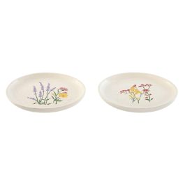 Plato Shabby DKD Home Decor Multicolor 20 x 2 x 20 cm (6 Unidades) Plato Shabby DKD Home Decor Multicolor 20 x 2 x 20 cm (6 Unidades)