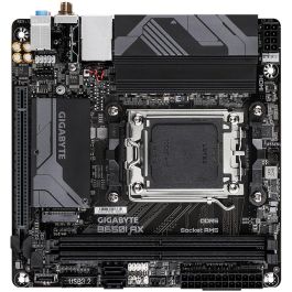 Gigabyte Placa Base AM5 B650I AX ITX para AMD Ryzen Serie 7000/8000/9000, DDR5, Wifi 6E, LAN 2.5GbE