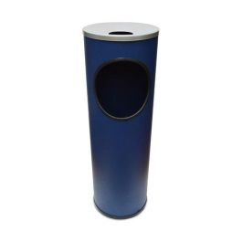 Papelera Cenicero Cilindro Metalica Redonda B-10 21.5 Ø Azul Precio: 59.50000034. SKU: B1692BMBB8