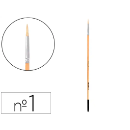 Liderpapel Pincel Nº 1 Punta Redonda de Pelo de Cerda para Pintura al Óleo y Acrílica Certificado FSC Precio: 11.0473. SKU: B12WTDEBXQ