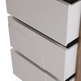 Cómoda Eames 4 Cajones Versa 34x99x45 cm Madera MDF Cómoda Eames 4 Cajones Versa 34x99x45 cm Madera MDF