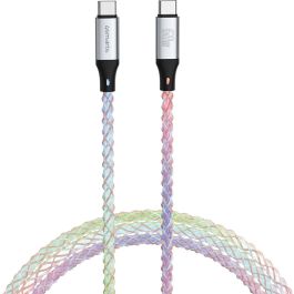 4smarts Cable USB-C RGBCord 60W 1.5m, Carga Rápida y Sincronización de Datos Precio: 18.49999976. SKU: B1EY48V2GC